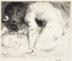 Minotaure caressant une Dormeuse (B. 201; Ba. 369)