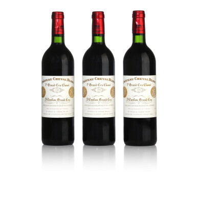 View full screen - View 1 of Lot 206. Château Cheval Blanc 1998 (3 BT).