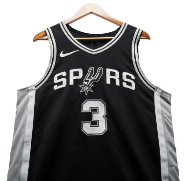 View full screen - View 1 of Lot 13. Chris Paul San Antonio Spurs 2024-2025 Game Worn Icon Edition Jersey | Matched to 2 Games .