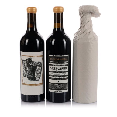 View full screen - View 1 of Lot 913. Sine Qua Non, Ziehharmonika Syrah 2018 (12 BT).