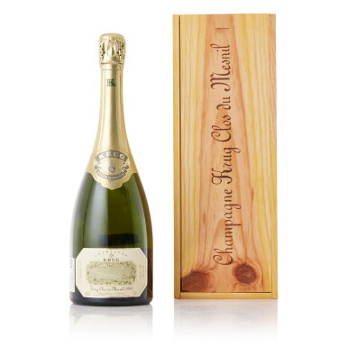 View full screen - View 1 of Lot 8425. Krug, Clos du Mesnil 1990 (4 BT).
