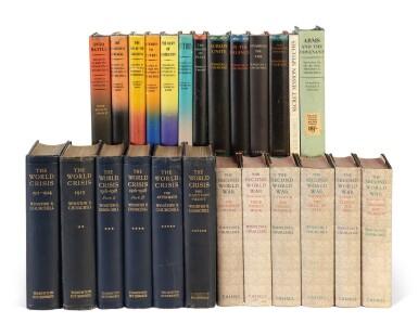 View full screen - View 1 of Lot 23. Churchill, Winston | Churchill's speeches — a group of first editions.