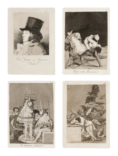 View full screen - View 1 of Lot 37. Los Caprichos (Delteil 38-117; Harris 36-115).