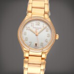 Twenty-4, Reference 7300/1200R-010 | A pink gold and diamond-set wristwatch with date | Circa 2020 | 百達翡麗 | Twenty-4 型號7300/1200r-010 | 粉紅金及鑽石腕錶備日期顯示,製作年份約2020