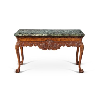 View full screen - View 1 of Lot 21. A George II Walnut Side Table, Circa 1740.