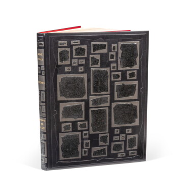 View full screen - View 1 of Lot 122. Poèmes. 1952. 14 bois originaux de Staël. Magistrale reliure de PL Martin. Exemplaire Paricaud.