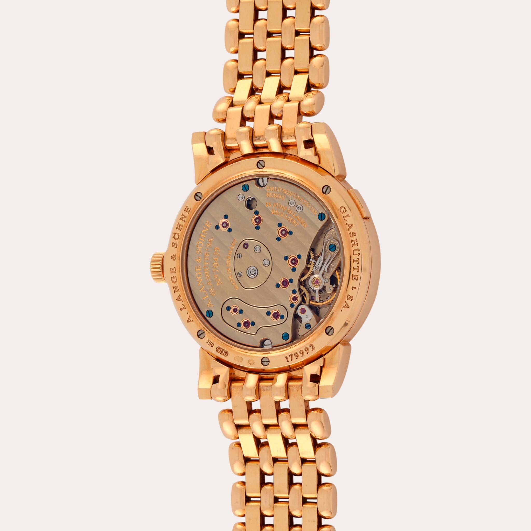 A. Lange & Shne | Lange 1, Reference 101.032 | A pink gold A. Lange & Shne | Lange 1, Reference 101.032 | A pink gold