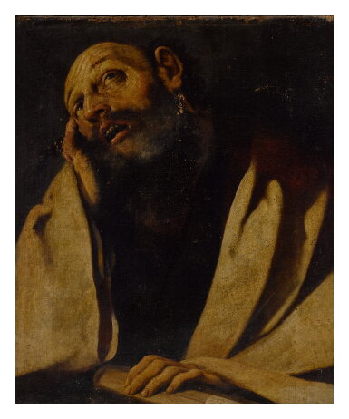 View full screen - View 1 of Lot 527. An Apostle, half-length.