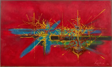 View full screen - View 1 of Lot 14. Georges Mathieu 喬治・馬修 | La passion retrouvée 復熾之激情.