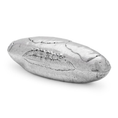 View full screen - View 1 of Lot 105. A silver baguette-form box, probably Italian, made for Christian Dior, Paris, late 20th century.