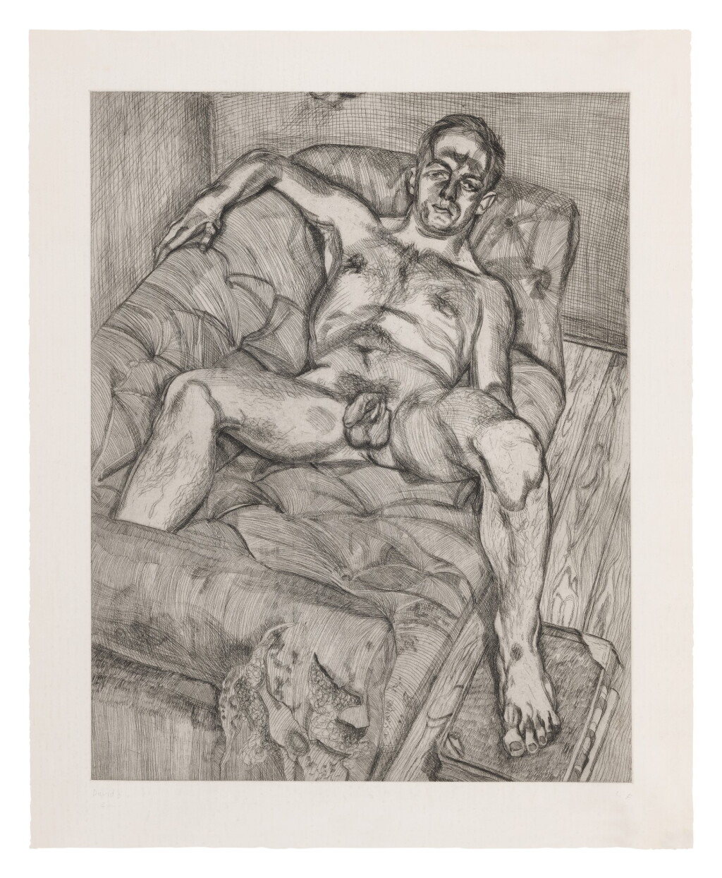 View full screen - View 1 of Lot 160. Man Posing (Hartley 27; Figura 44).