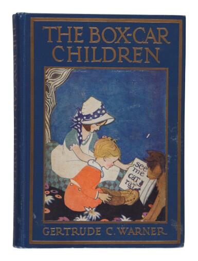 View full screen - View 1 of Lot 143. Warner, Gertrude C. First edition, presentation copy, of The Box-Car Children .