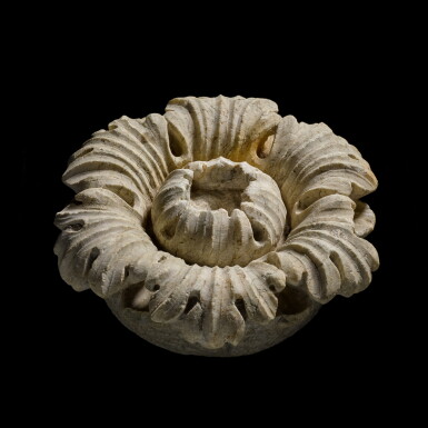 View full screen - View 1 of Lot 271. A Roman Marble Architectural or Candelabrum Element, 1st/2nd Century A.D..