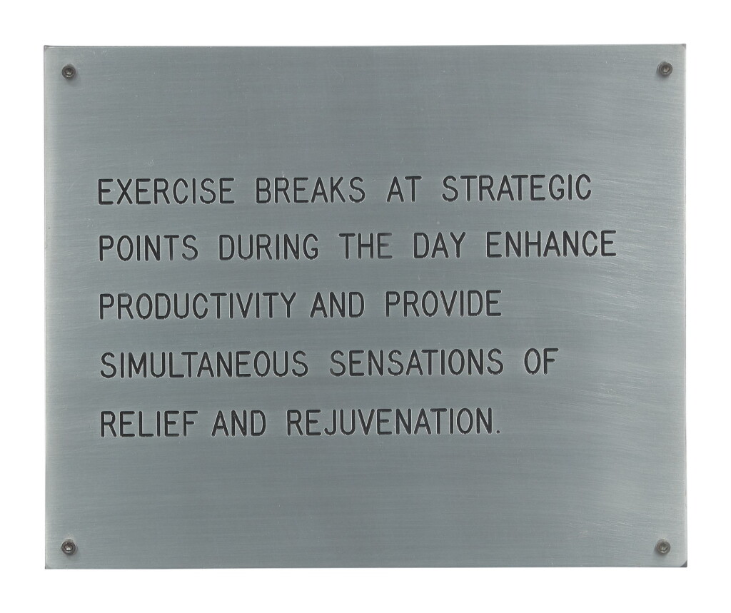 View full screen - View 1 of Lot 459. JENNY HOLZER | UNTITLED (THE LIVING SERIES).