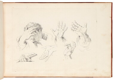 View full screen - View 1 of Lot 146. Piazzetta, Studi di pittura, Venice, 1760, later half vellum.