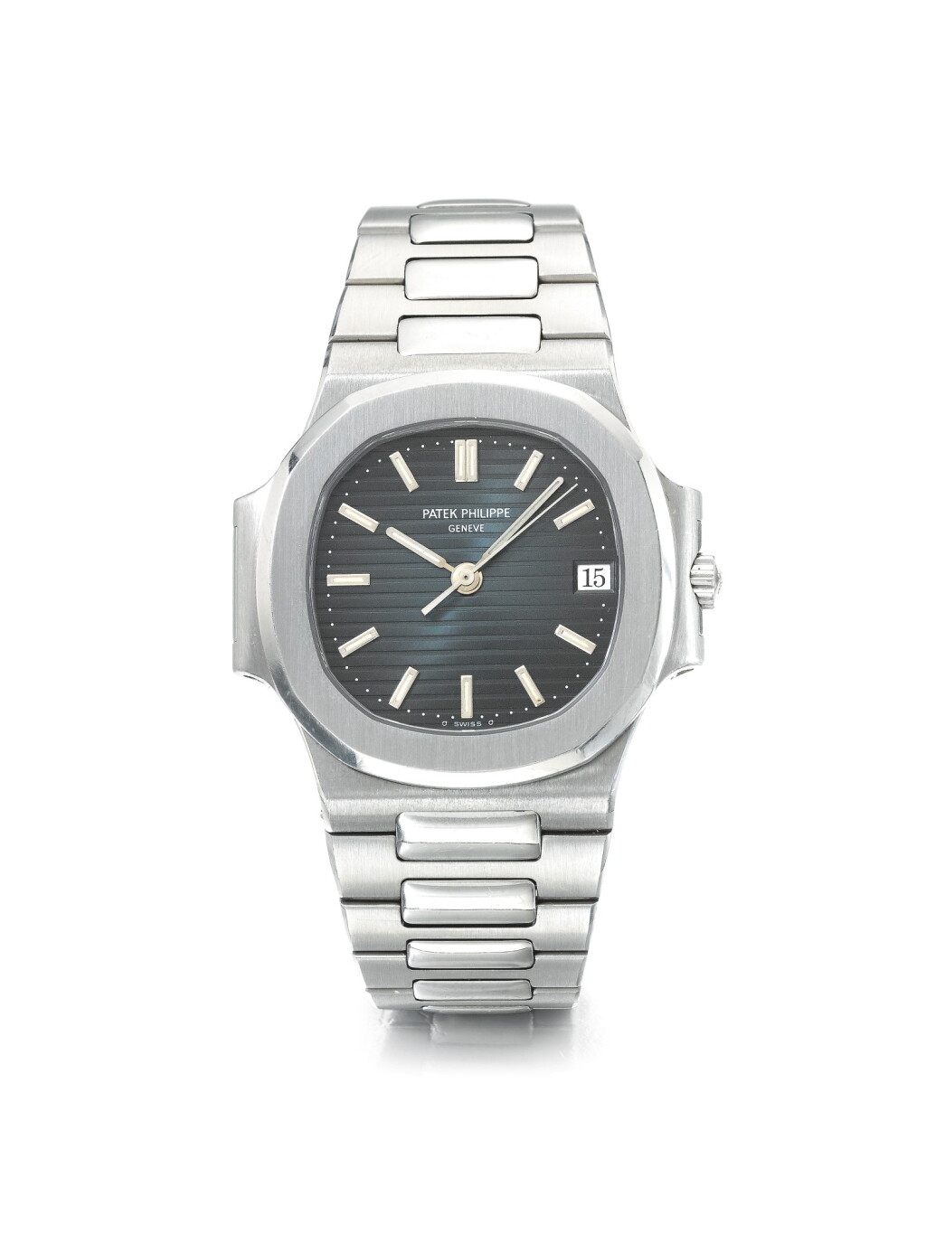 View full screen - View 1 of Lot 3. PATEK PHILIPPE | REF 3800/1 NAUTILUS, A STAINLESS STEEL AUTOMATIC WRISTWATCH WITH DATE AND BRACELET MADE IN 1994.