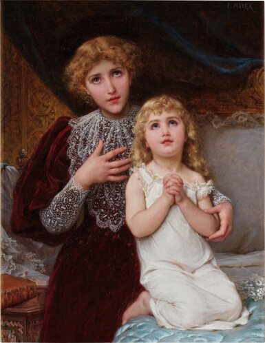 View full screen - View 1 of Lot 888. Evening Prayer.