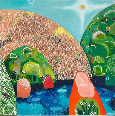 View full screen - View 1 of Lot 1001. Floating Mountains | 浮山.
