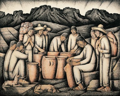 View full screen - View 1 of Lot 39. ALFREDO RAMOS MARTÍNEZ | ALFAREROS .