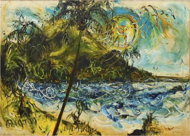 View full screen - View 1 of Lot 299. AFFANDI 阿凡迪 | SEASCAPE 海景.