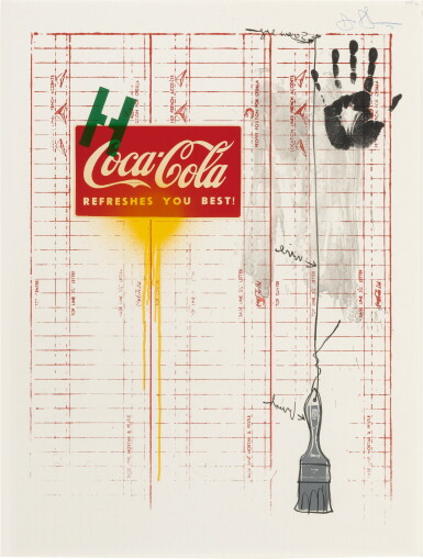 View full screen - View 1 of Lot 10. JASPER JOHNS | UNTITLED (ULAE 99).