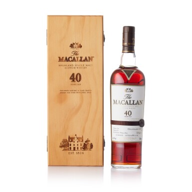 View full screen - View 1 of Lot 1209. The Macallan 40 Year Old 2016 Release 45.0 abv NV (1 BT70).