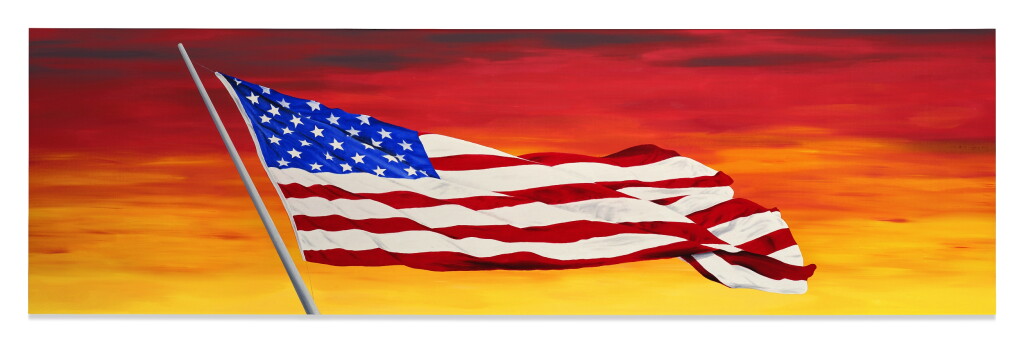 View full screen - View 1 of Lot 23. Georges' Flag.