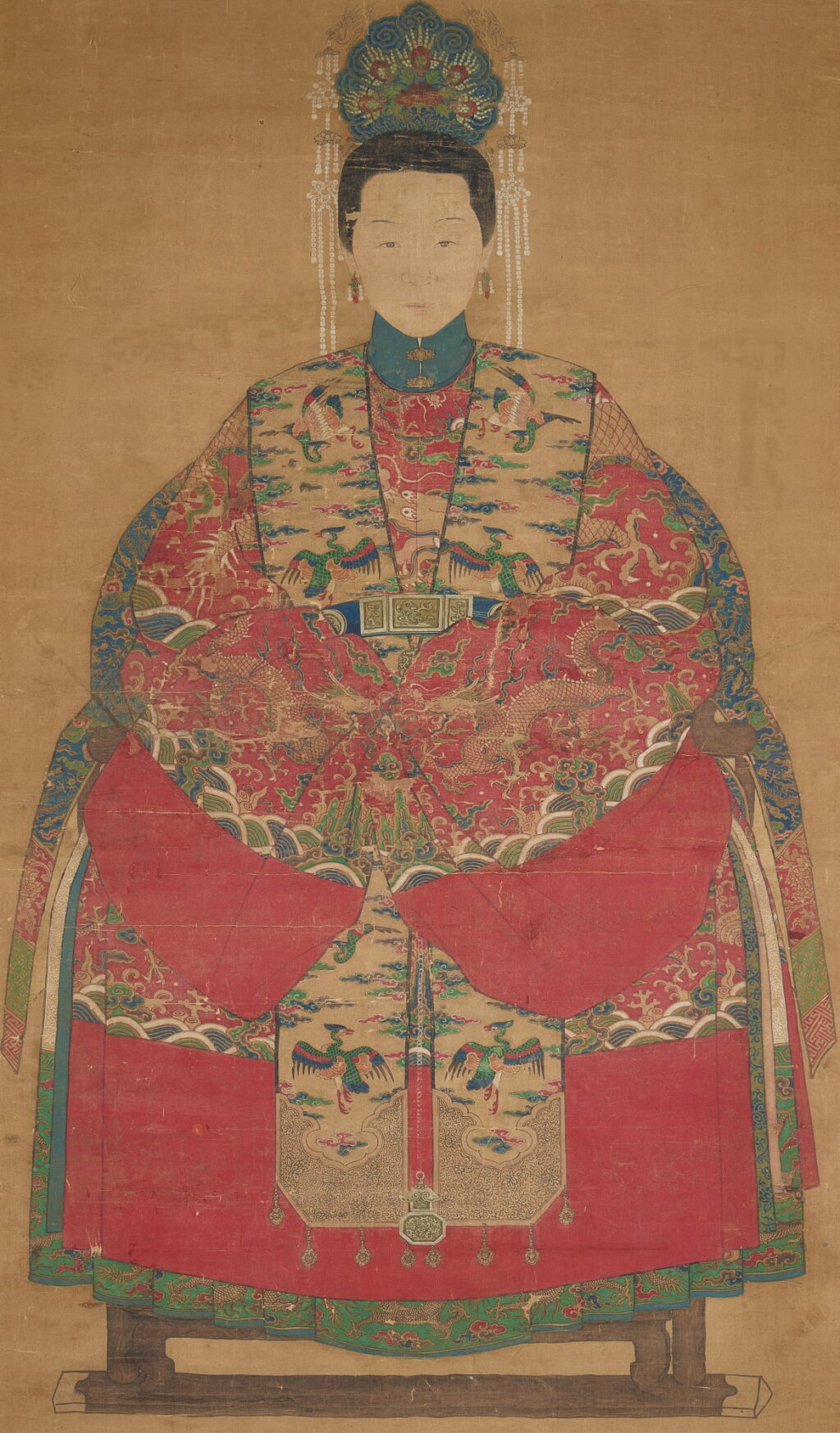 View full screen - View 1 of Lot 2507. Anonymous (Ming Dynasty) 佚名(明) | Court Portraits 貴妃像.