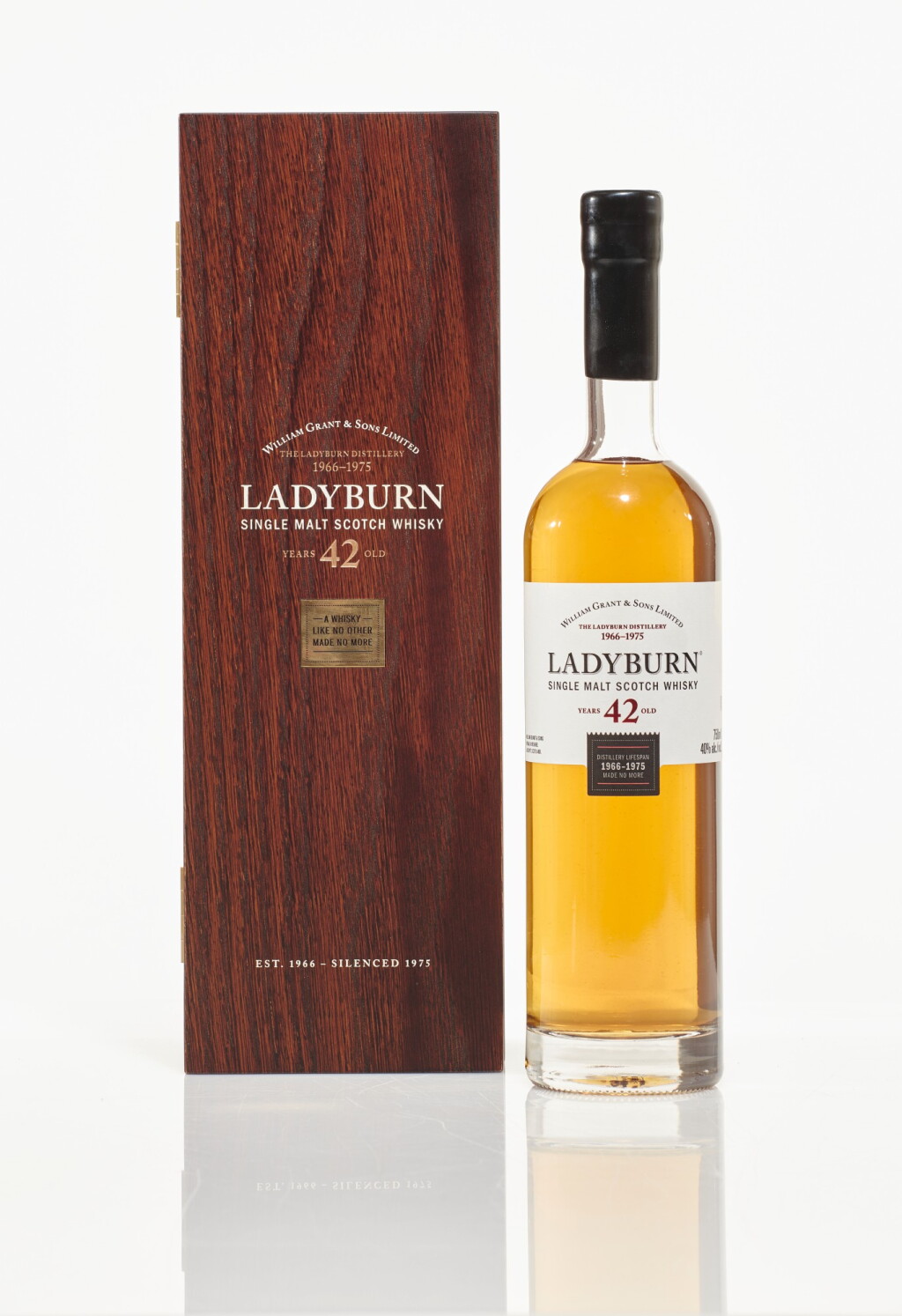 View full screen - View 1 of Lot 29. Ladyburn 42 Years Old 40.0 abv NV (1 BT75cl).