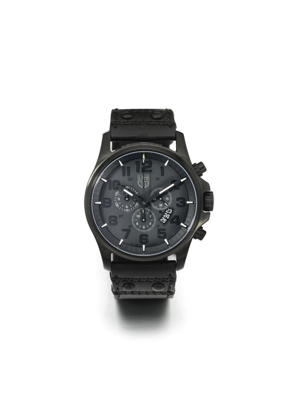 View full screen - View 1 of Lot 30. A PVD Coated stainless steel chronograph wristwatch with date, Circa 2005.