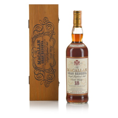 View full screen - View 1 of Lot 220. The Macallan 18 Year Old Gran Reserva 40.0 abv 1979 (1 BT 70cl).