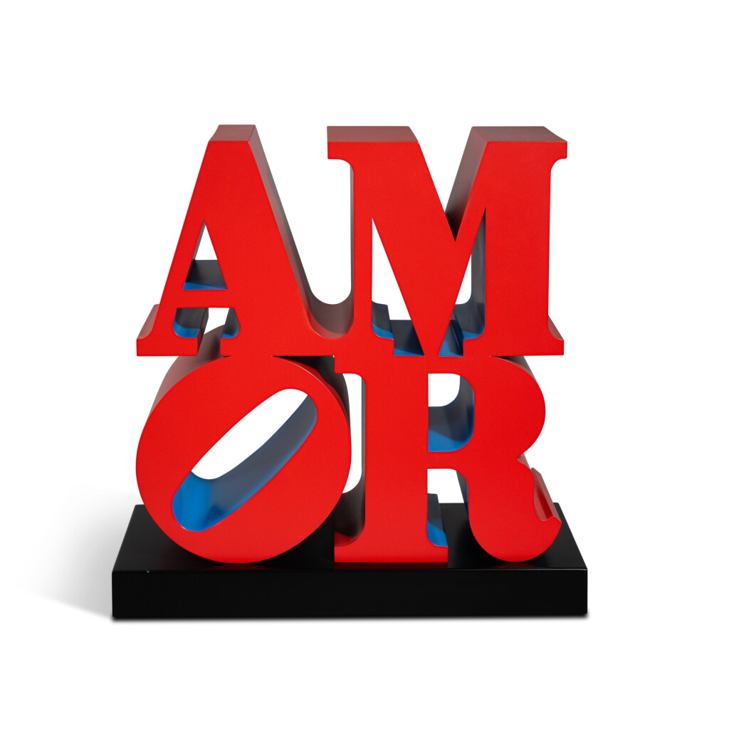 View full screen - View 1 of Lot 35. Amor (Red Blue).