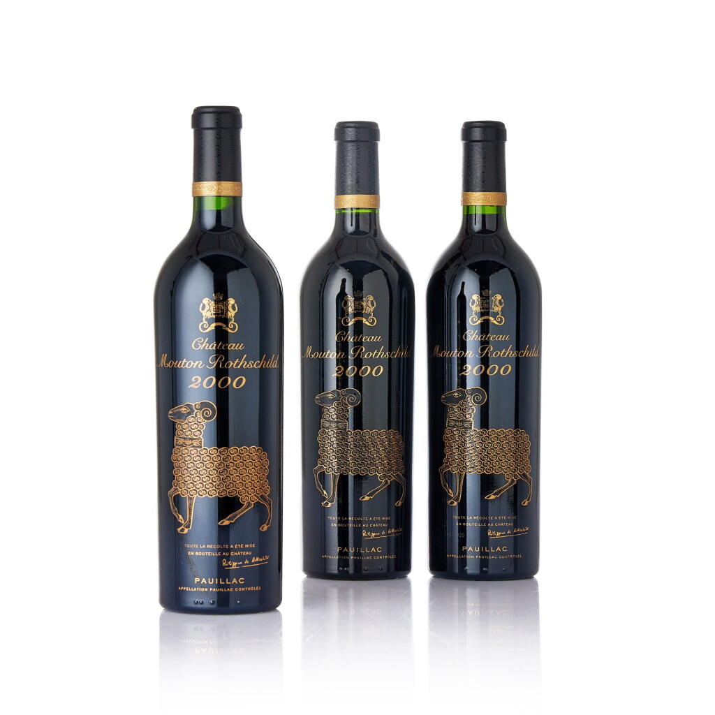 View full screen - View 1 of Lot 3060. Château Mouton Rothschild 2000 (12 BT).