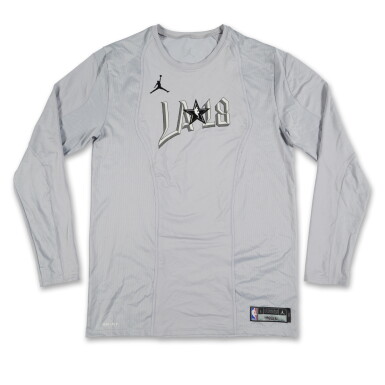 View full screen - View 1 of Lot 146. James Harden 2018 NBA All-Star Game Shooting Shirt .