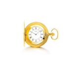 PIAGET | A YELLOW GOLD HUNTING CASE KEYLESS WATCH, CIRCA 1970