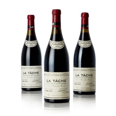 View full screen - View 1 of Lot 6693. La Tâche 1990 Domaine de la Romanée-Conti (6 BT).