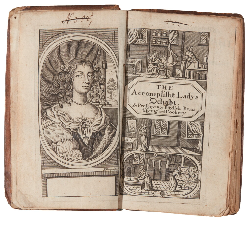 View full screen - View 1 of Lot 81. The Accomplish'd Ladies Delight, 1686, Lady Grisell Baillie's copy.