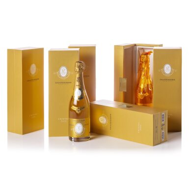 View full screen - View 1 of Lot 341. Louis Roederer, Cristal Brut 2008 (6 BT).