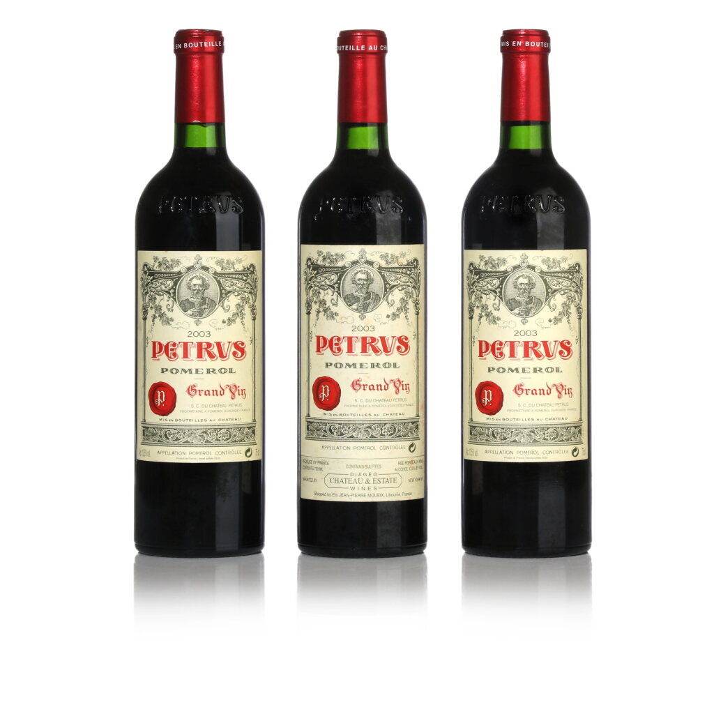 View full screen - View 1 of Lot 506. Petrus 2003 (3 BT).