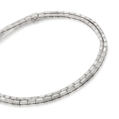 View full screen - View 1 of Lot 88. Diamond Necklace, Mid 20th Century .