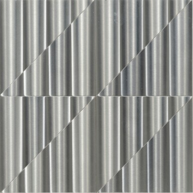View full screen - View 1 of Lot 59. Superficie a testura vibratile – quadrato e diagonale.