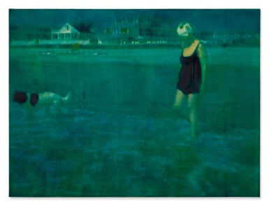 View full screen - View 1 of Lot 134. Green-Blue Beach.