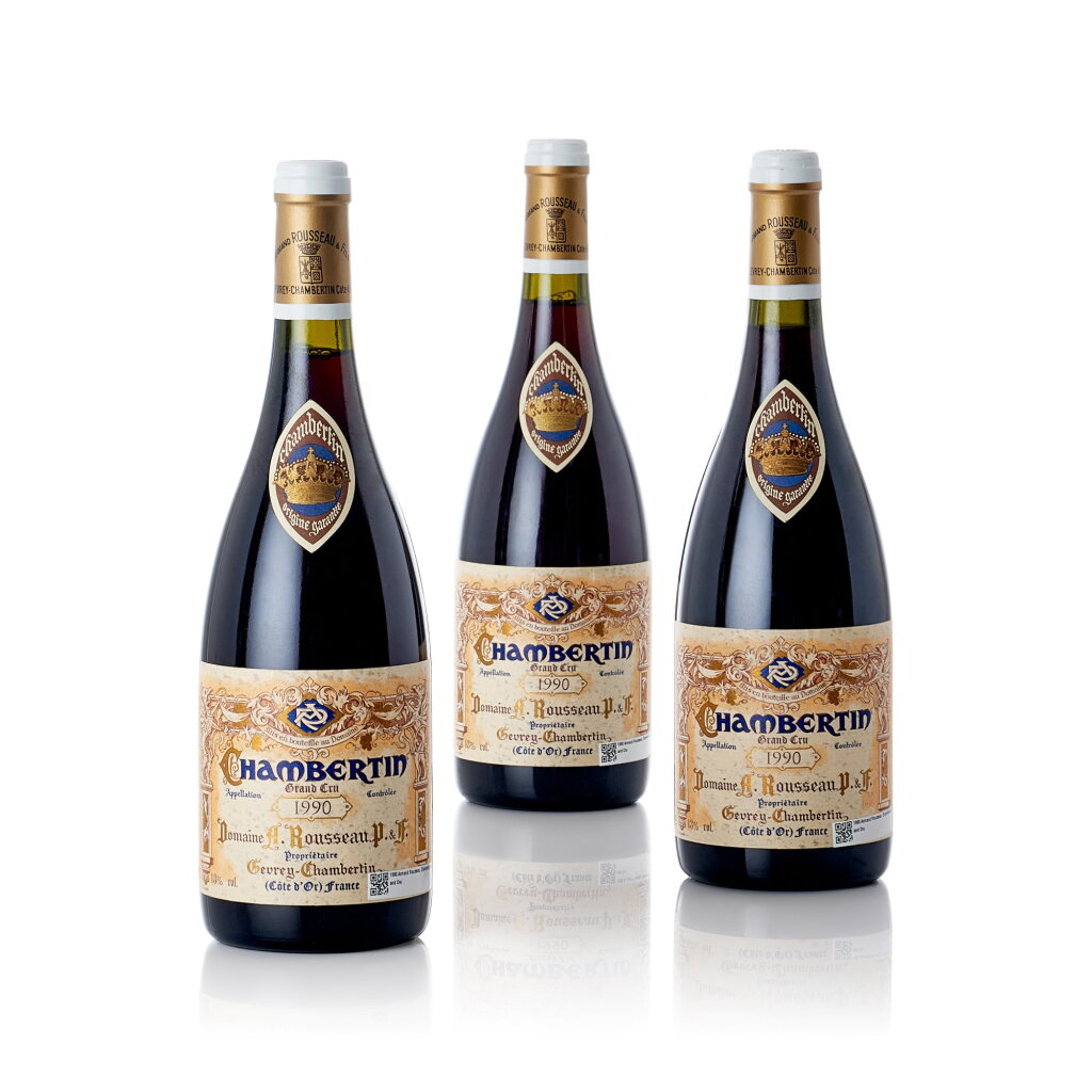 View full screen - View 1 of Lot 7386. Chambertin 1990 Domaine Armand Rousseau (12 BT).