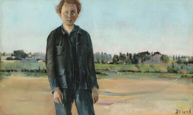 View full screen - View 1 of Lot 70. CHRISTIAN BÉRARD | HOMME DANS UN PAYSAGE.