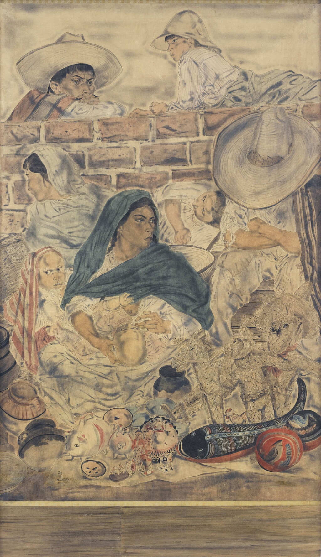 View full screen - View 1 of Lot 8. Léonard Tsuguharu Foujita 藤田嗣治 | Le Mexique 墨西哥.
