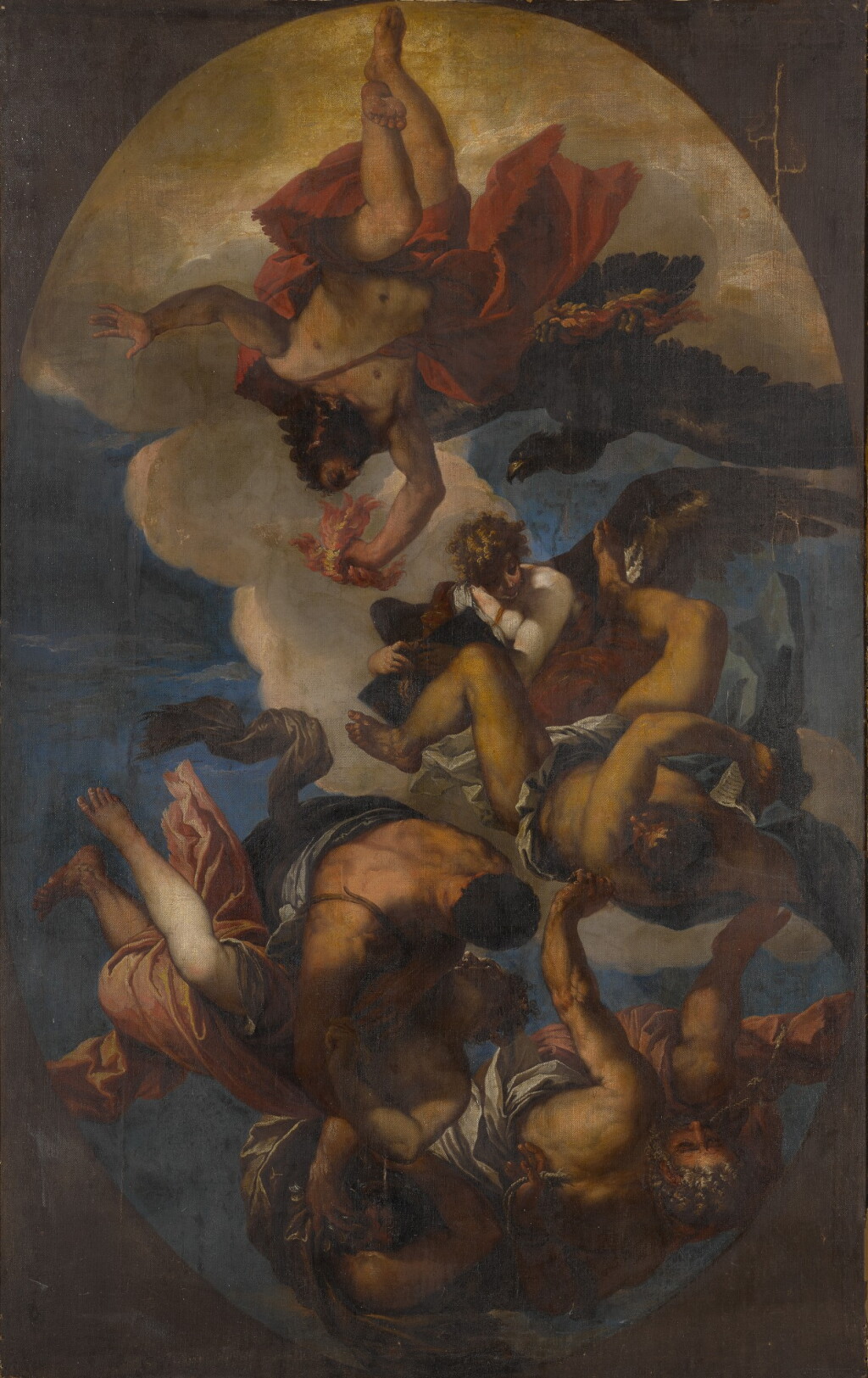 View full screen - View 1 of Lot 57. Jupiter throwing thunderbolts at the vices.