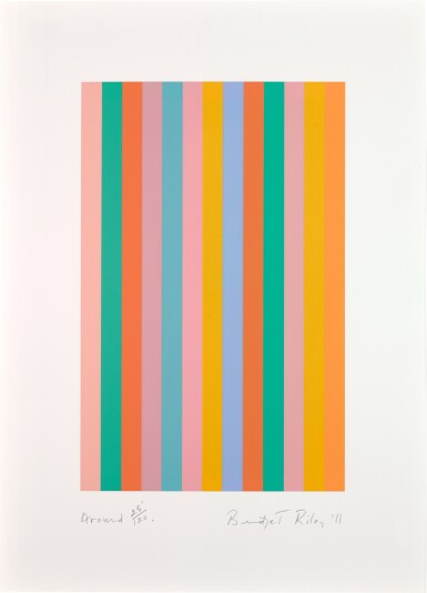 View full screen - View 1 of Lot 213. BRIDGET RILEY | AROUND (S. 78).