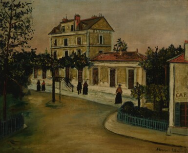 View full screen - View 1 of Lot 144. La Gare de Belleville sur Saône (Rhône).