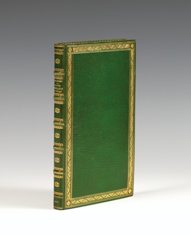 View full screen - View 1 of Lot 140. MUSSET. Contes d'Espagne et d'Italie. Paris, 1830. In-8. Reliure de Canape..