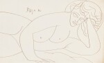 FRANCIS NEWTON SOUZA | Untitled (Nude Woman)